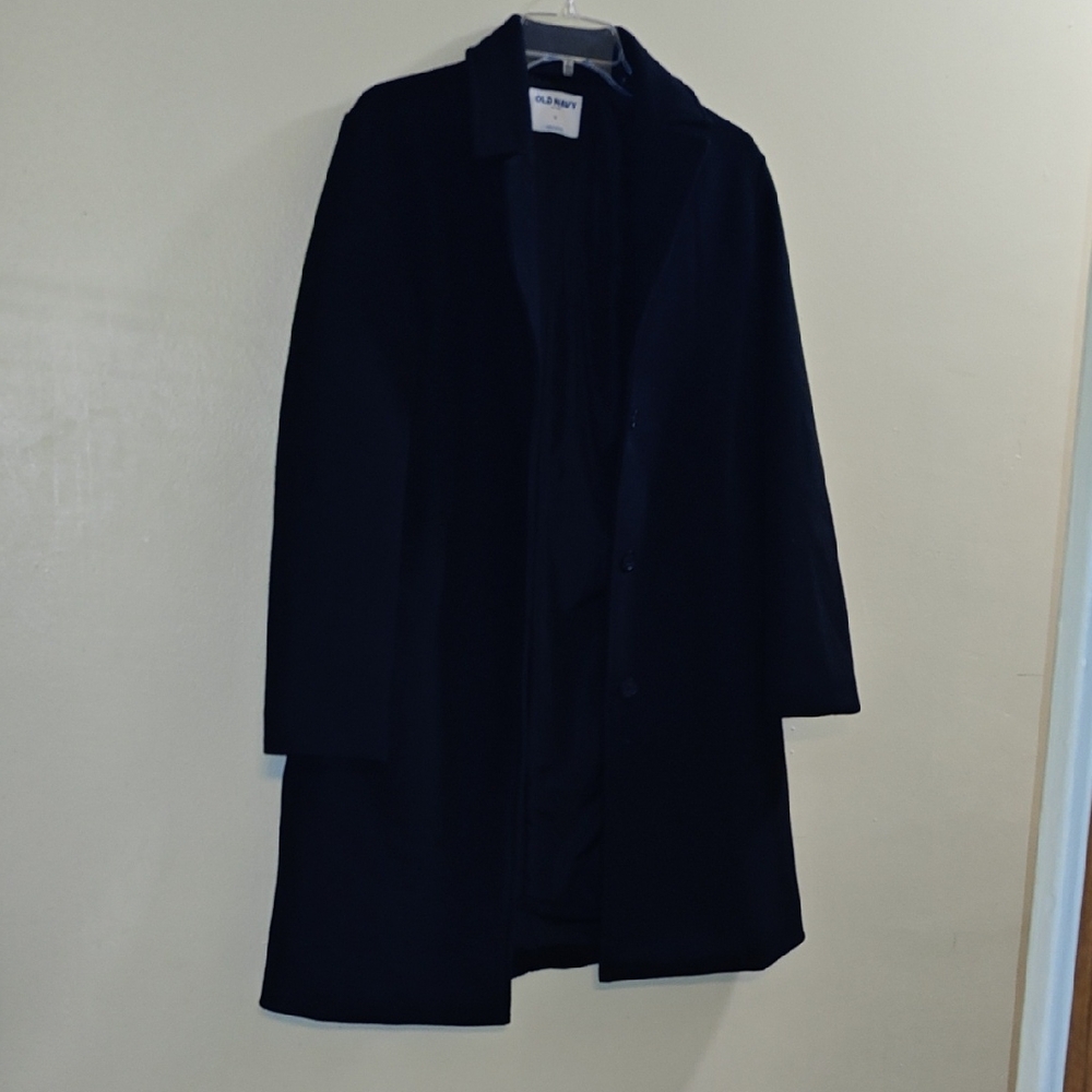 Old Navy Women's Black Trench Coat